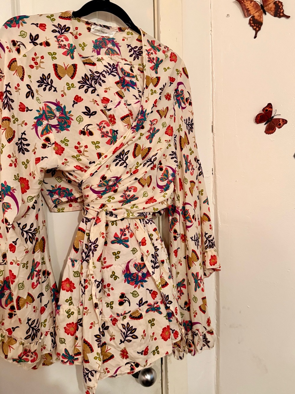 Karmanapal Silk Top and Skirt